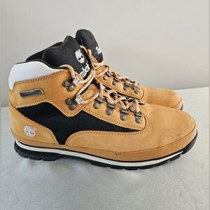 TIMBERLAND Euro Hiker Mens Nubuck Leather Ankle Short Boots